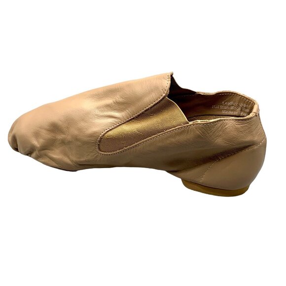 So Danca Jazz Dance Shoes Split Sole Ankle Gore Bootie Jaden Caramel 11 Stretch - Picture 3 of 7